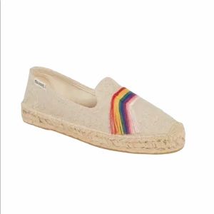 Soludos Pride Espadrille Flat, Sz 8.5